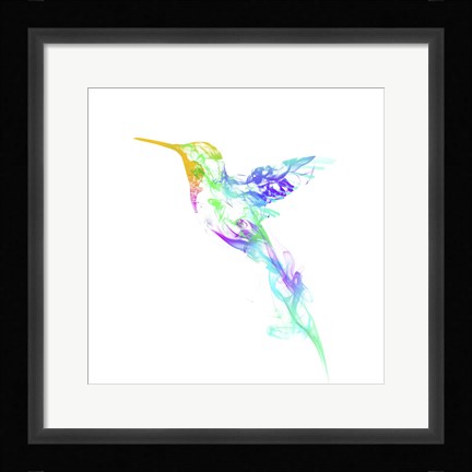 Framed Strange Smoke Print