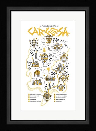 Framed True Detective V01 Print