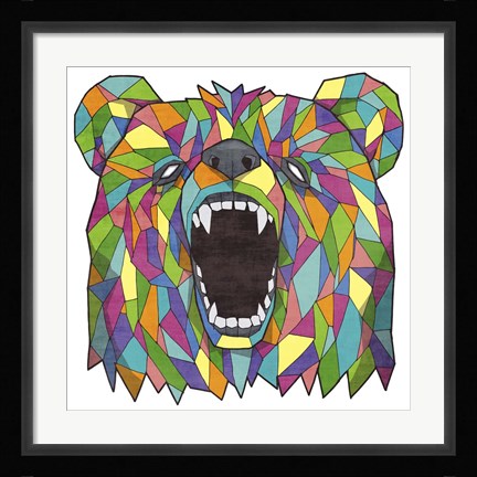 Framed Grizzly Print