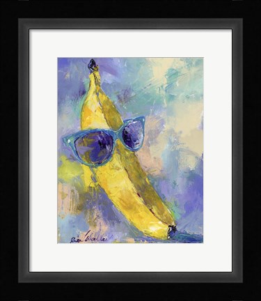 Framed Art Banana Print