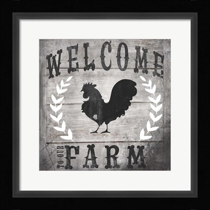 Framed Farm Fresh V4 Print
