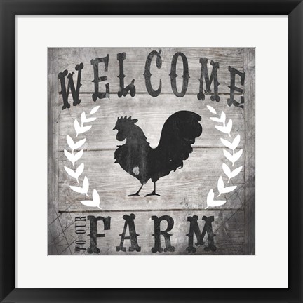 Framed Farm Fresh V4 Print