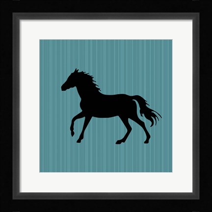 Framed Gypsy Horse Collection Surface Pattern V2 12 Print