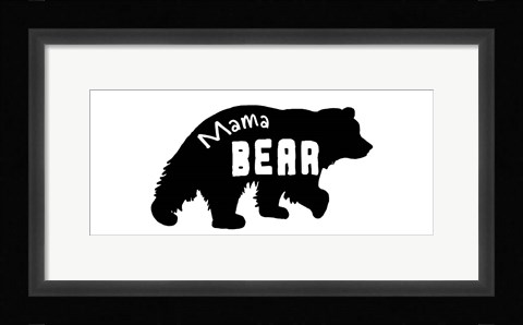 Framed Mama Bear Print