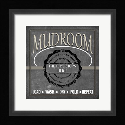 Framed Mudroom 1 Print