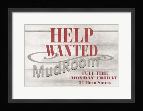 Framed Mudroom 18 Print