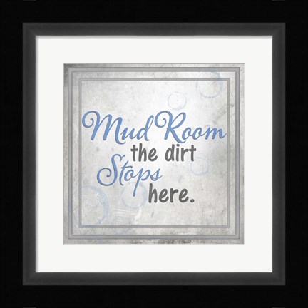 Framed Mudroom 23 Print