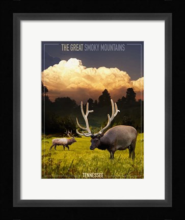 Framed Smoky Mountains Print