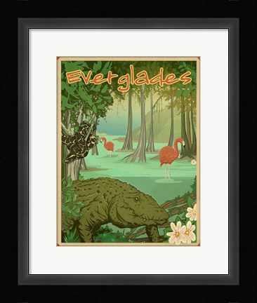 Framed Everglades Print