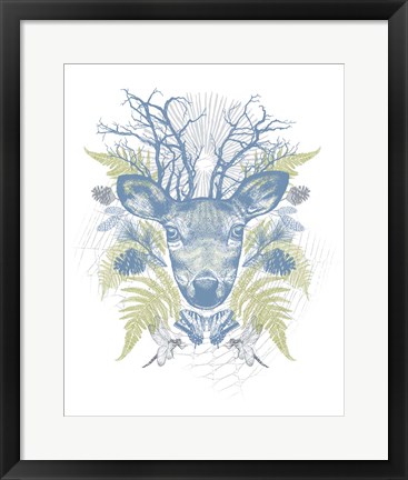 Framed Deer Adventure Print
