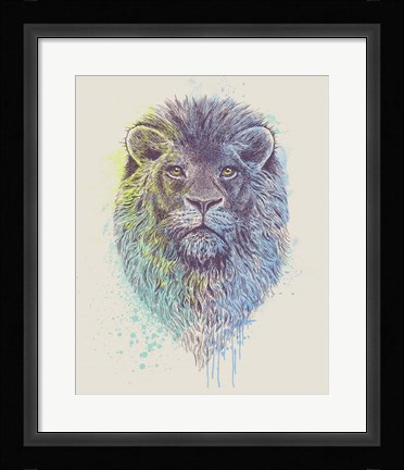 Framed Lion King Print
