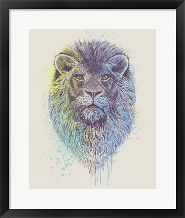 Framed Lion King Print