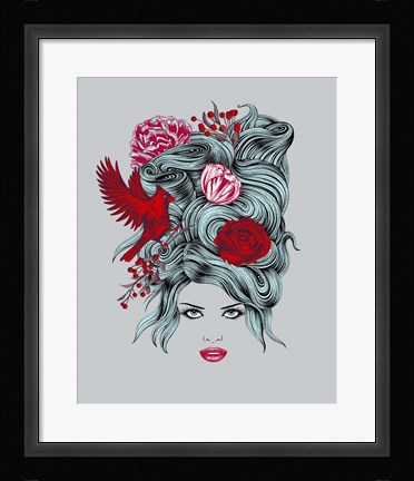 Framed Winter Queen Print