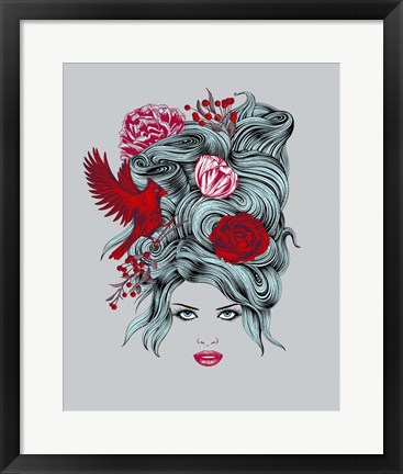 Framed Winter Queen Print