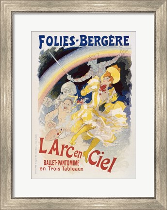 Framed Folies Bergere Print