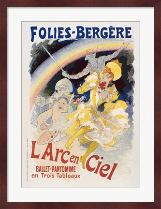 Framed Folies Bergere Print