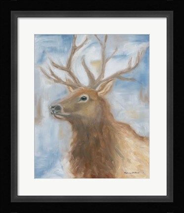 Framed Payson Elk Print