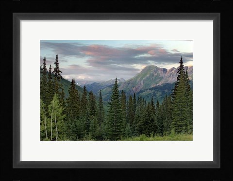 Framed Dusk Near Ouray Print