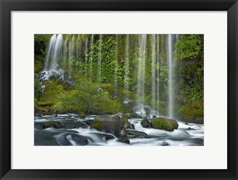 Framed Mossbrae Falls Print