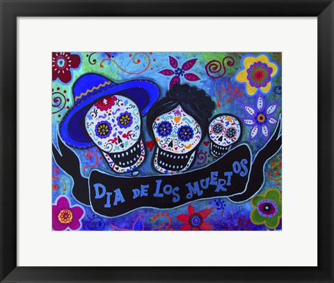 Framed Amando Familia Print