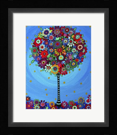 Framed Gay's Tree Of Life Print