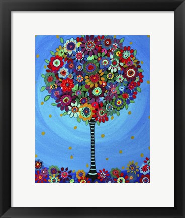 Framed Gay's Tree Of Life Print