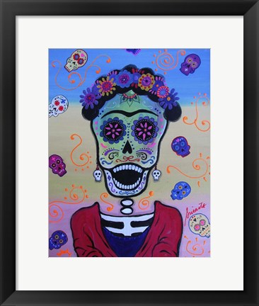 Framed Screaming Frida Print