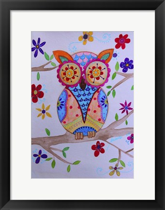 Framed Thinker Print