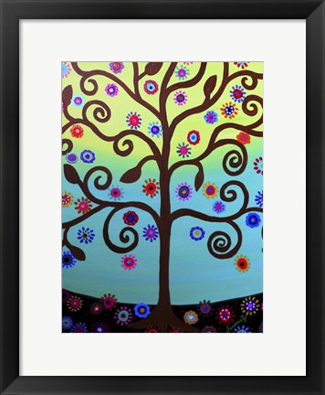 Framed Blessed Tree Print