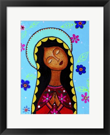 Framed Charlotte's Virgin Guadalupe Print