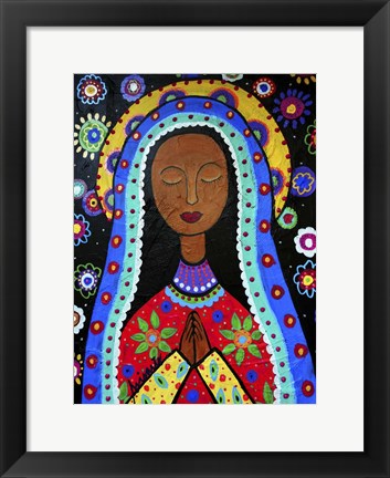 Framed Our Lady Of Guadalupe II Print