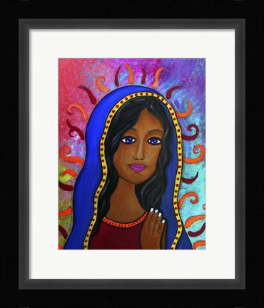 Framed Our Lady Of Guadalupe Print