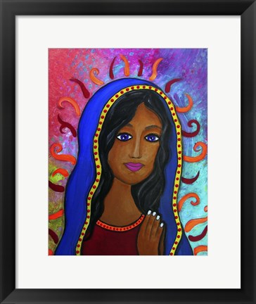 Framed Our Lady Of Guadalupe Print