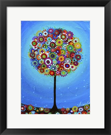Framed Rossmoor's Tree Of Life Print