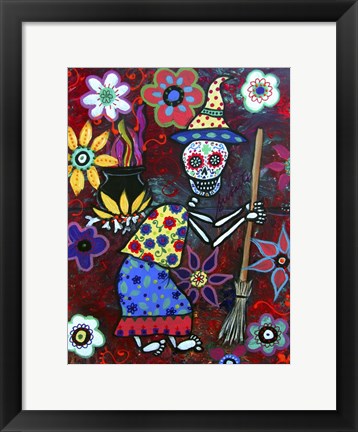 Framed Bruja II Print