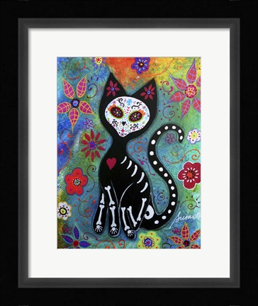 Framed El Gato Cat Print
