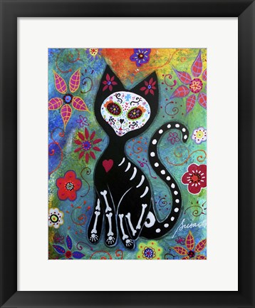Framed El Gato Cat Print