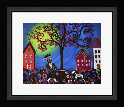 Framed George Washington And His Buddy Print