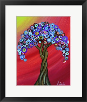 Framed Honor's Resting Tree Print