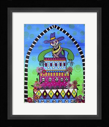 Framed Cowboy's Birthday Print