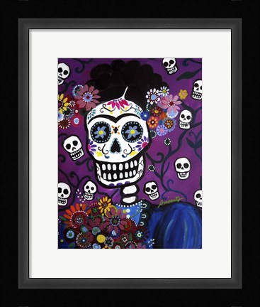 Framed Frida Amor Print