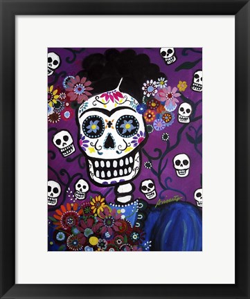 Framed Frida Amor Print