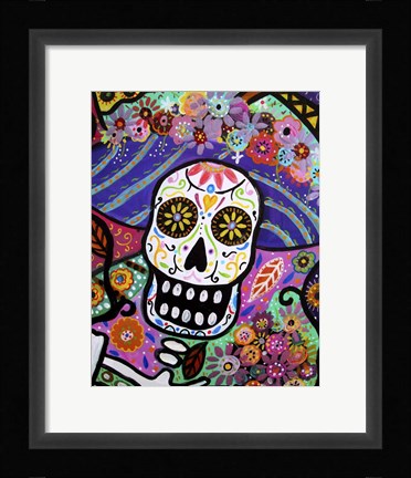 Framed Abstract Catrina Print