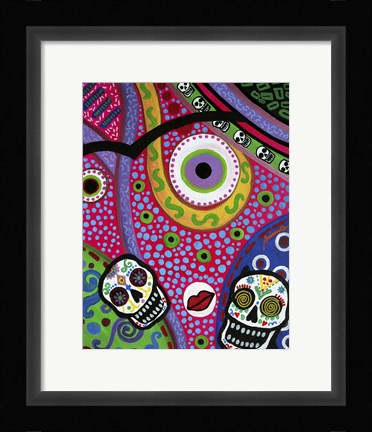 Framed Abstract Frida Dod Print
