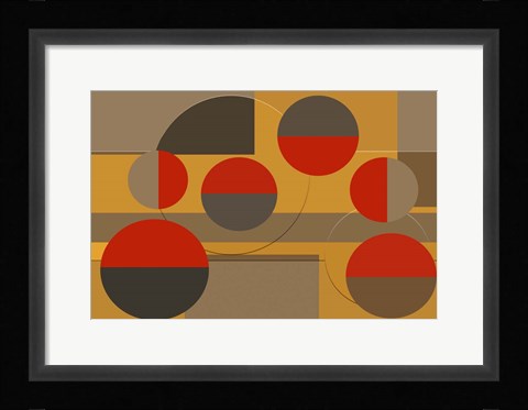 Framed Eros Heart Print