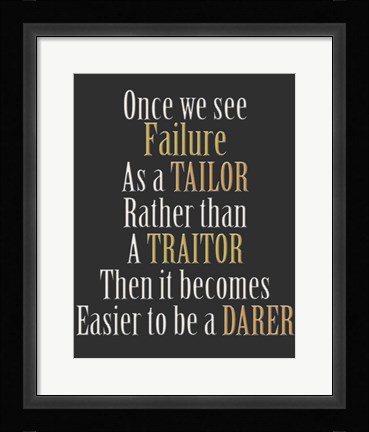 Framed Failure 2 Print