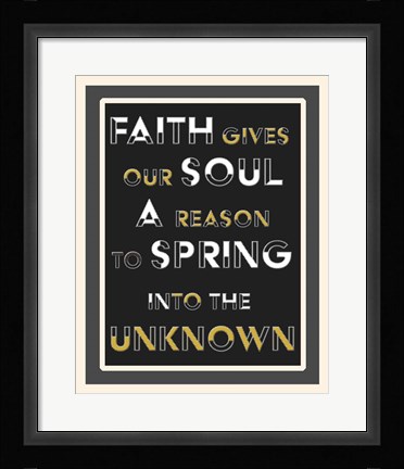 Framed Faith 2 Print