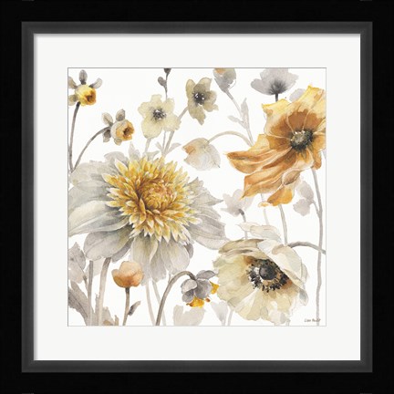 Framed Fields of Gold II Print