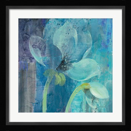 Framed Moonlight Garden Print