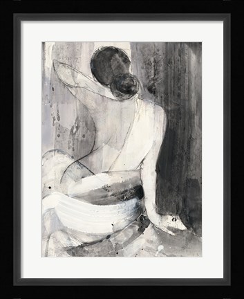 Framed Evening II Print